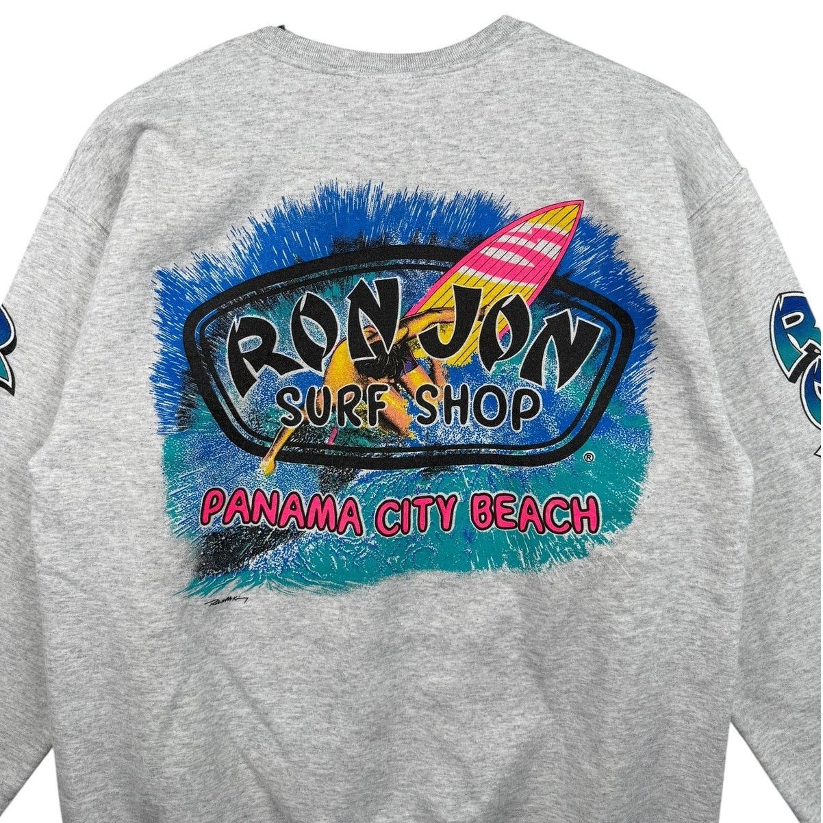 Ron Jon Surf Shop Vintage Ron Jon Surf Shop Panama City Beach Crewneck Small Size US S / EU 44-46 / 1 - 6 Thumbnail