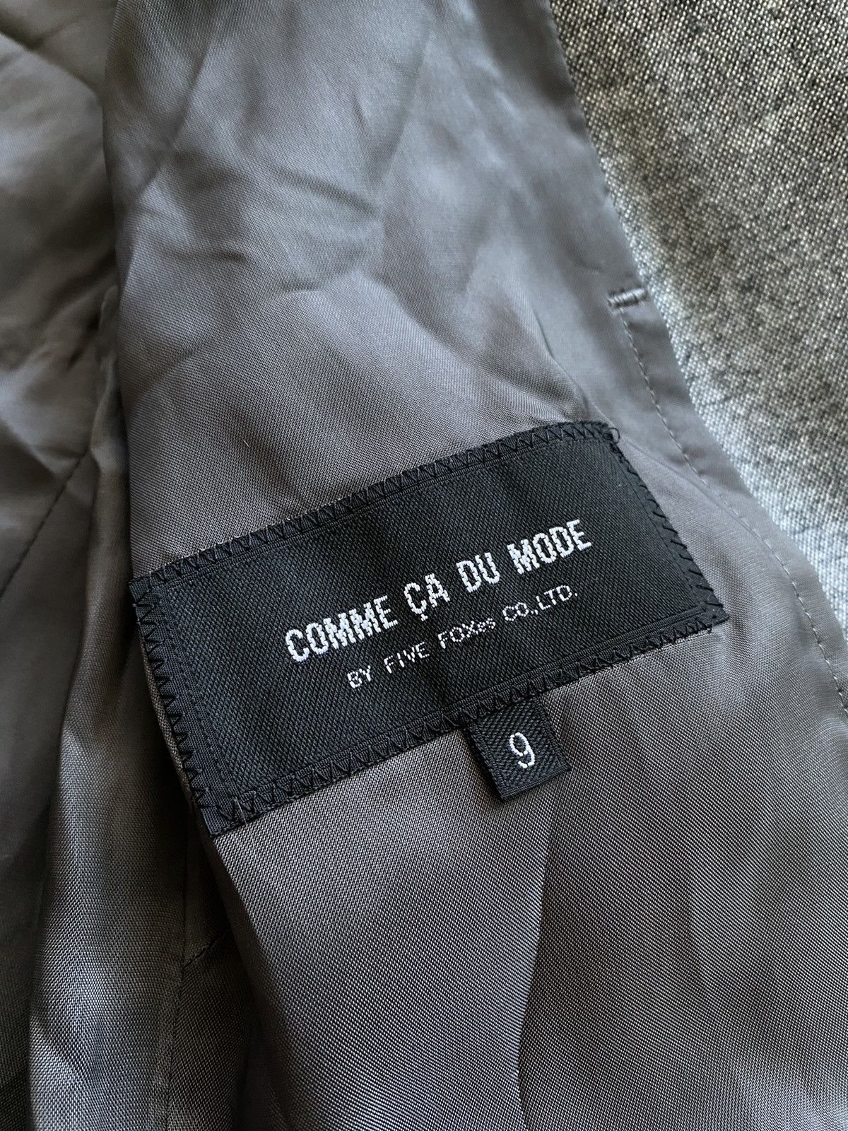 Comme Ca Ism Comme Ca Du Mode by Five foxes vintage blazer jacket Size S / US 4 / IT 40 - 6 Thumbnail