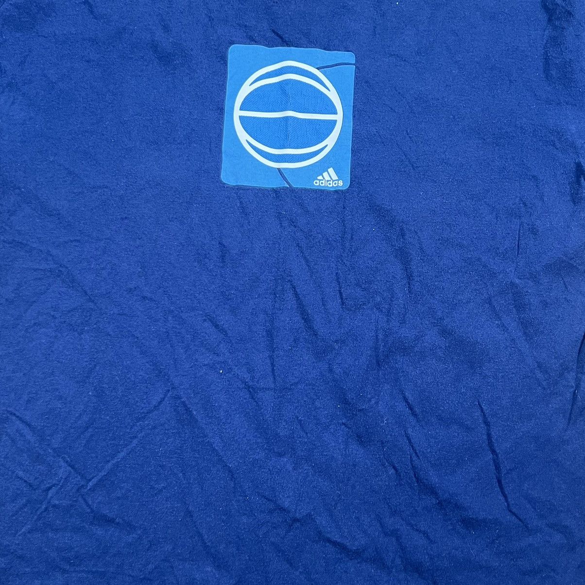 Adidas × Vintage Vintage 90s Adidas Basketball Tshirt Size XL Size US XL / EU 56 / 4 - 3 Thumbnail