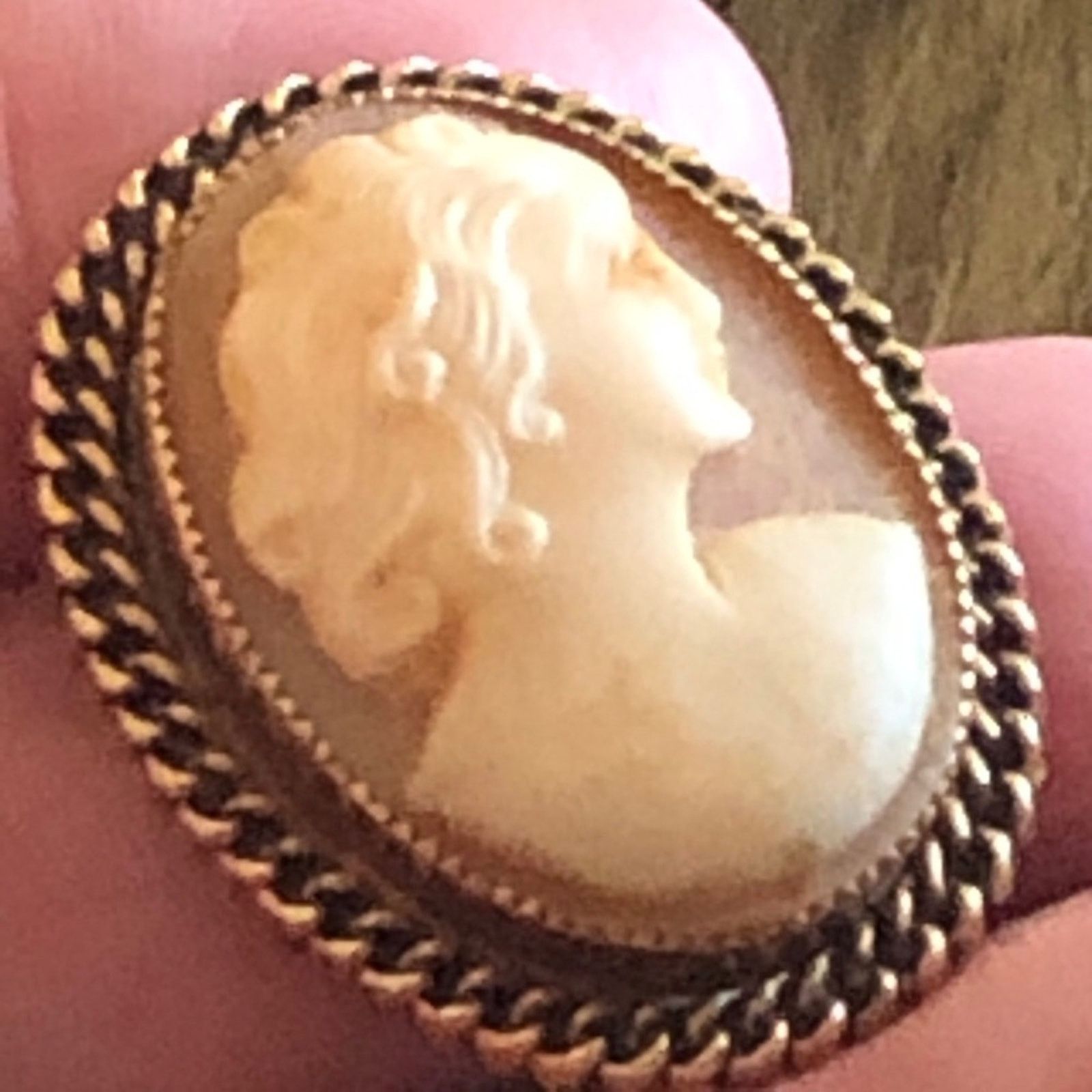 Jewelry Antique 1940s Catamore 1/20 12kt GF cameo brooch Size ONE SIZE - 5 Thumbnail