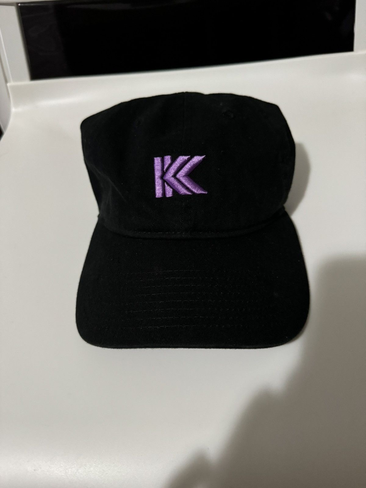 Kiko Kostadinov × OTTO 958 2023 otto 958 spellout logo 6-panel dad hat  black | Grailed