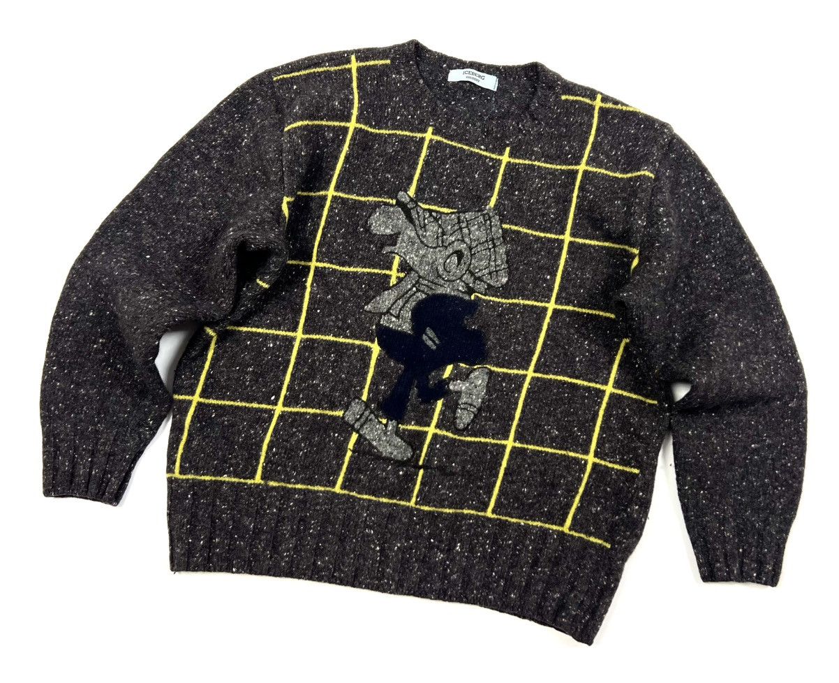 Iceberg Vintage Auth 1995 Iceberg History Andy Capp Sweater Size S/M Size US S / EU 44-46 / 1 - 1 Thumbnail