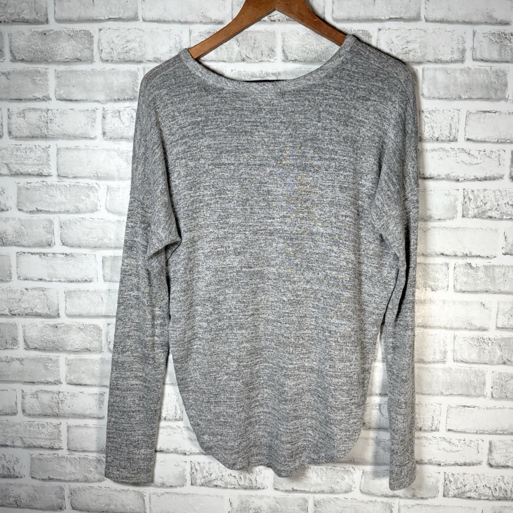 Rag & Bone Rag & Bone Gray Stretchy Polyester Blend Long Sleeve Shirt Womens Size S Size S / US 4 / IT 40 - 5 Thumbnail