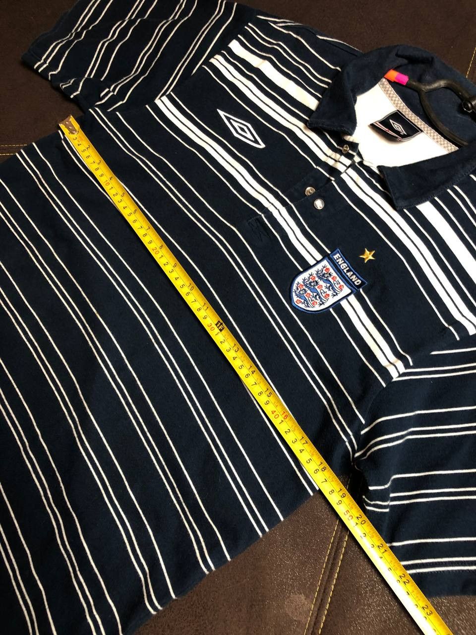 Umbro Vintage England 2004-06 Umbro polo shirt (XL) Size US M / EU 48-50 / 2 - 8 Thumbnail