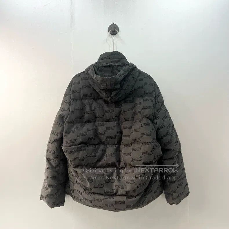 Balenciaga Balenciaga Double B Buckle Printed Padded Jacket Size XXS / US 00 / IT 34 - 2 Thumbnail