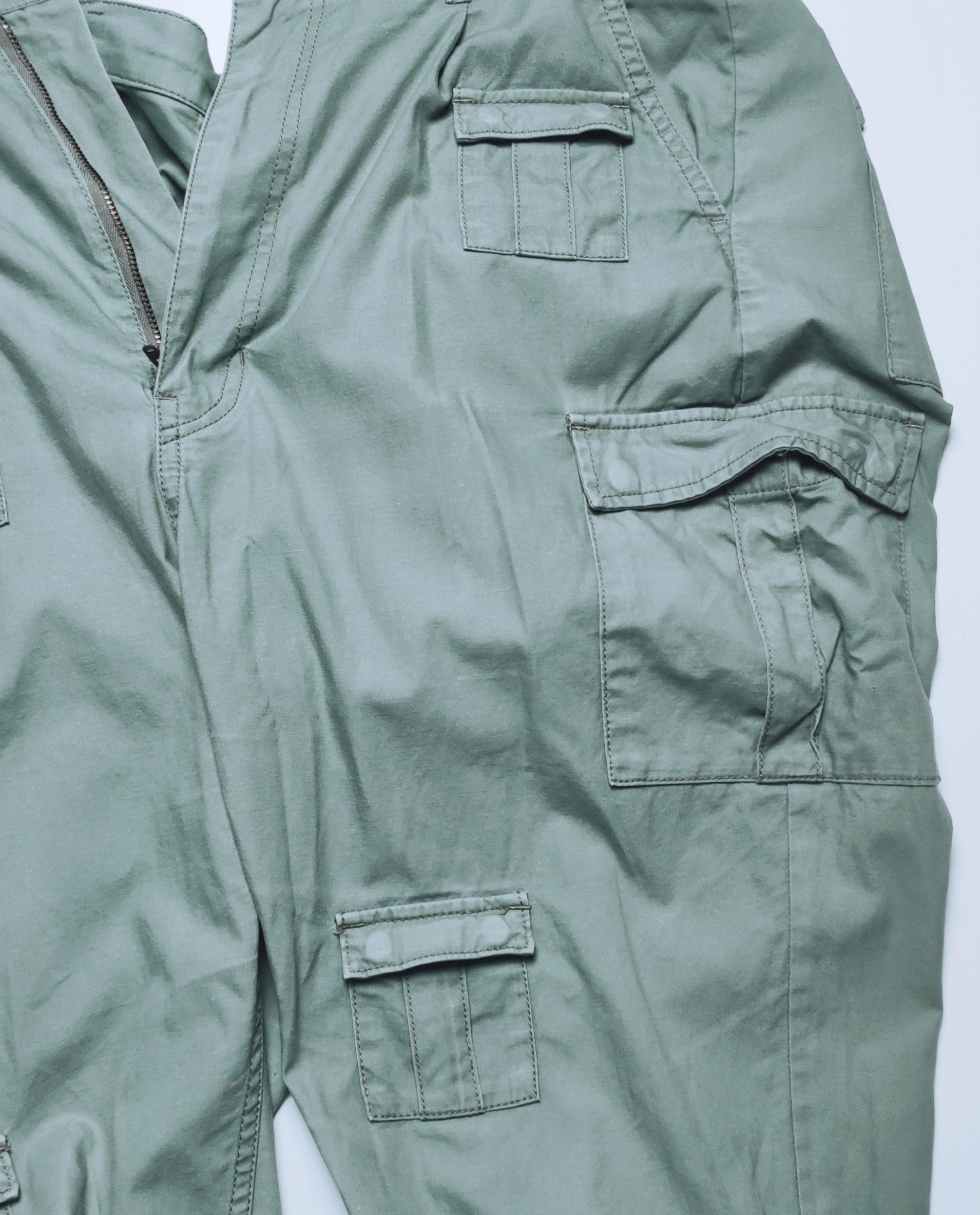 Issey Miyake Ne-Net By Issey Miyake Multipocket Cargo 3/4 Pants Size US 31 - 4 Thumbnail