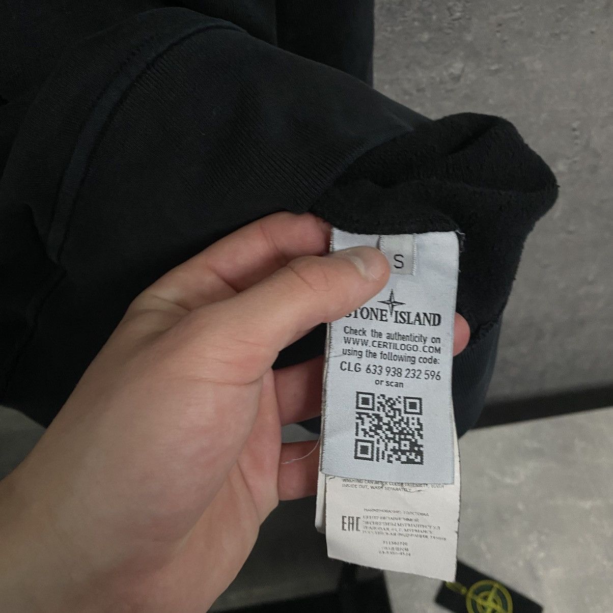 Stone Island Stone Island Sweatshirt Crew Neck Black Sweater Y2K Rare Size US S / EU 44-46 / 1 - 14 Thumbnail