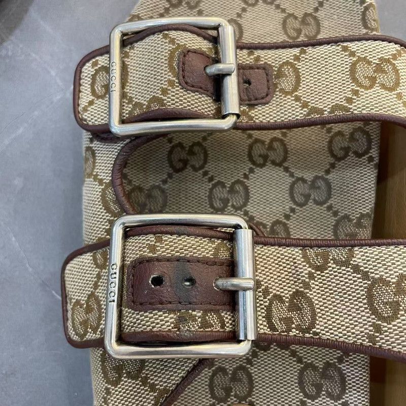 Gucci Gucci Double G Logo Buckle Slide Sandals - Size US 7.5 / EU 40-41 - 9 Thumbnail