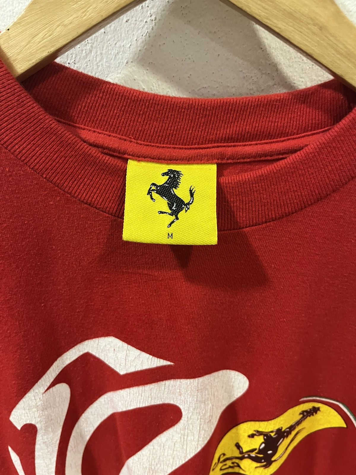 Ferrari Vintage 90s Ferrari 50th Anniversary T-Shirt Size US L / EU 52-54 / 3 - 6 Thumbnail