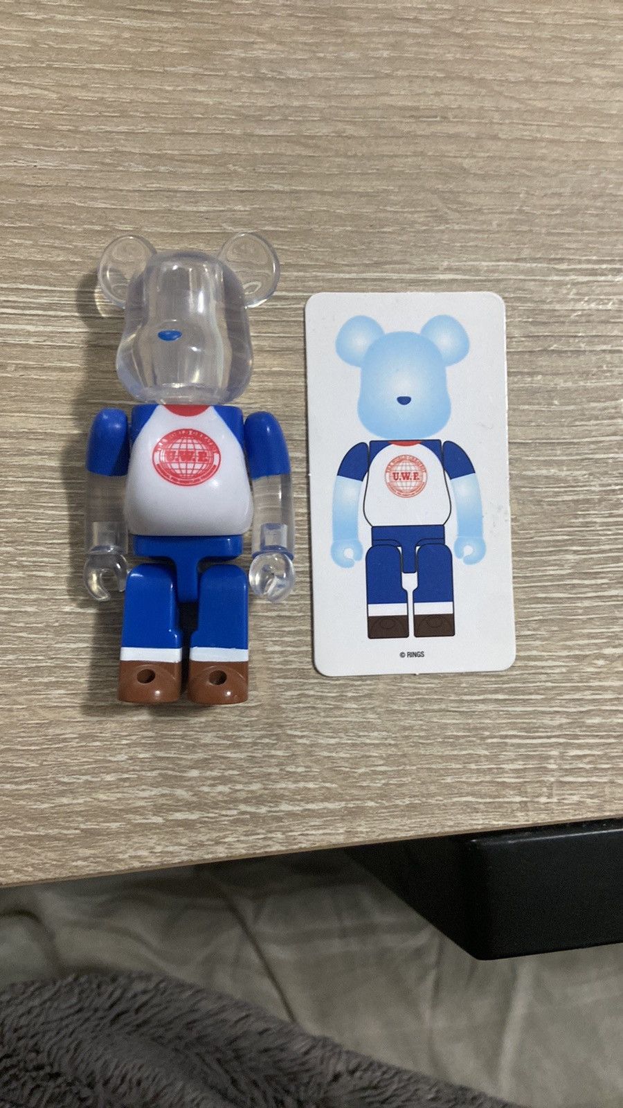 Medicom Toy Bearbrick 100% Series 44 UWE Wrestling Chase Secret Medicom Size ONE SIZE - 1 Thumbnail