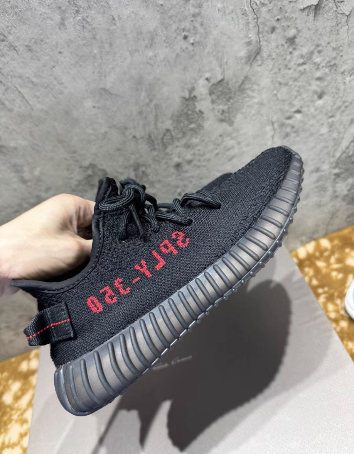 Adidas Adidas Yeezy 350 Bred, 2020 Version K37 Size US 7 / IT 37 - 2 Thumbnail