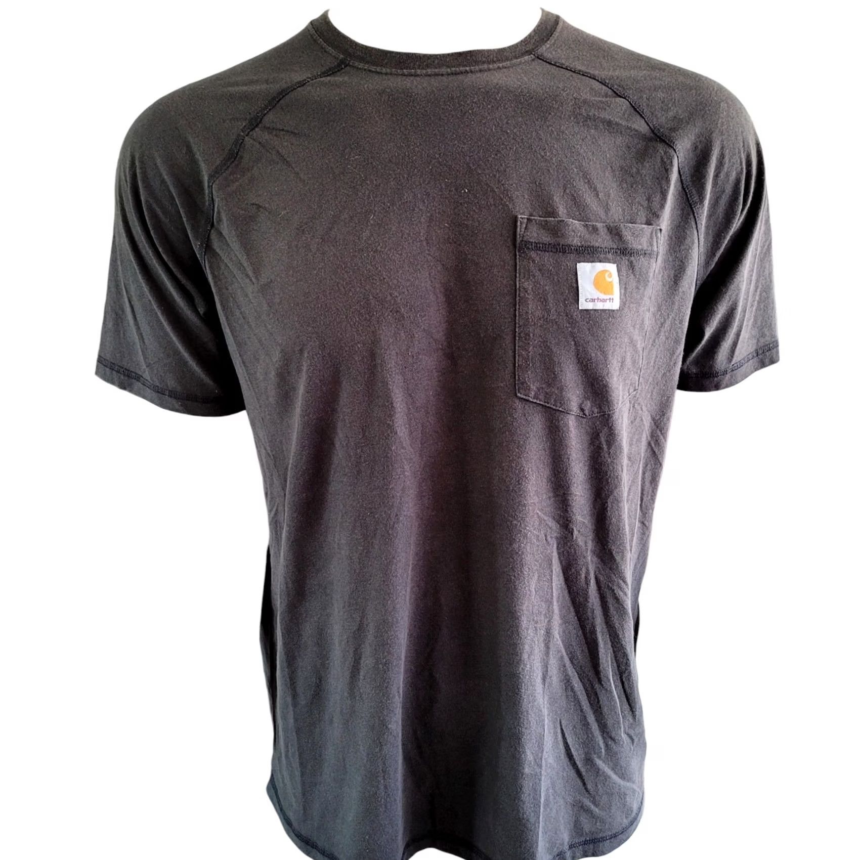 Carhartt Carhartt Men's Charcoal Black Logo T-Shirt | Front Pocket Design | Large Size US L / EU 52-54 / 3 - 2 Thumbnail