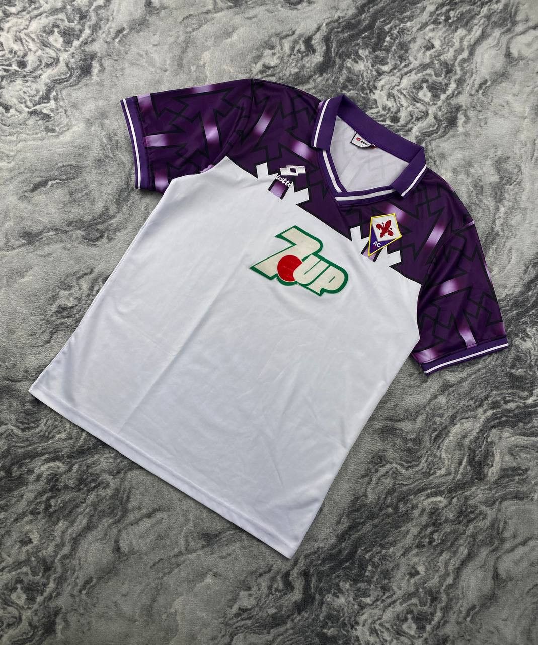 Lotto Sport × Vintage Lotto Fiorentina ACF 7up football shirt 92