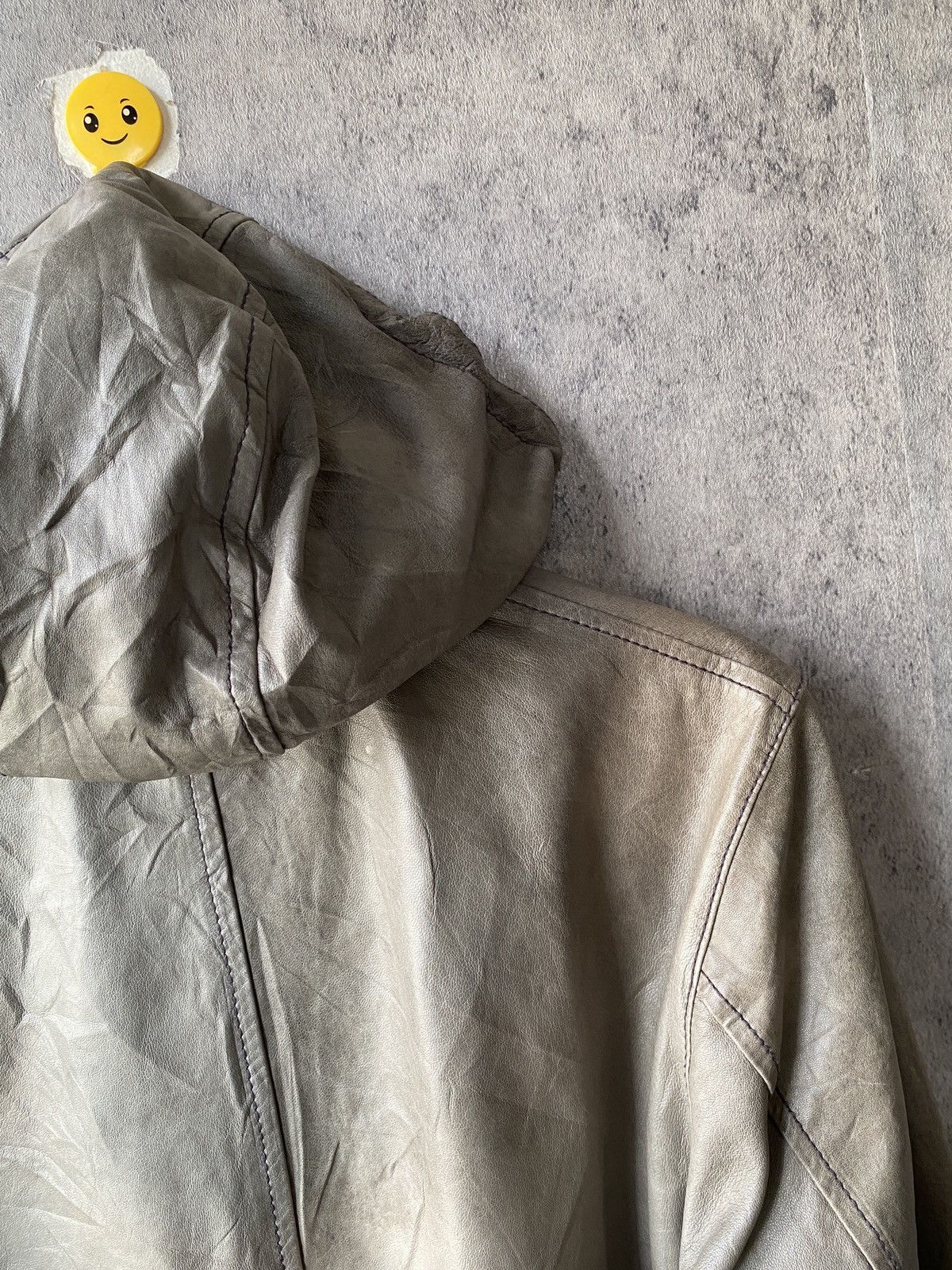 Journal Standard Journal Standard Sheep Skin Leather Patina Design Hoodie Size US M / EU 48-50 / 2 - 11 Thumbnail