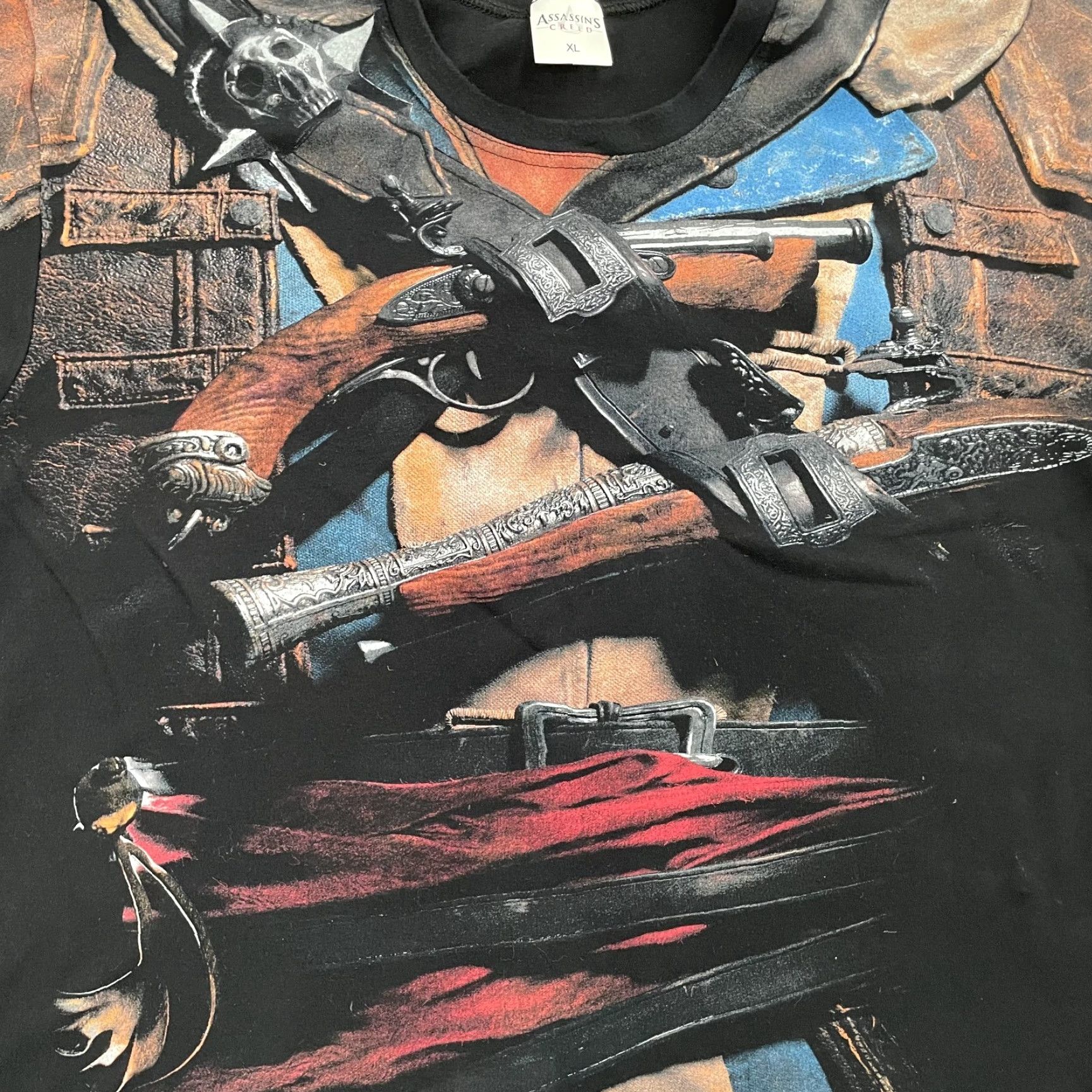 Vintage VINTAGE Assassin's Creed T-Shirt Adult XL Black Gaming Logo Graphic 2010s Mens Size US XL / EU 56 / 4 - 4 Thumbnail