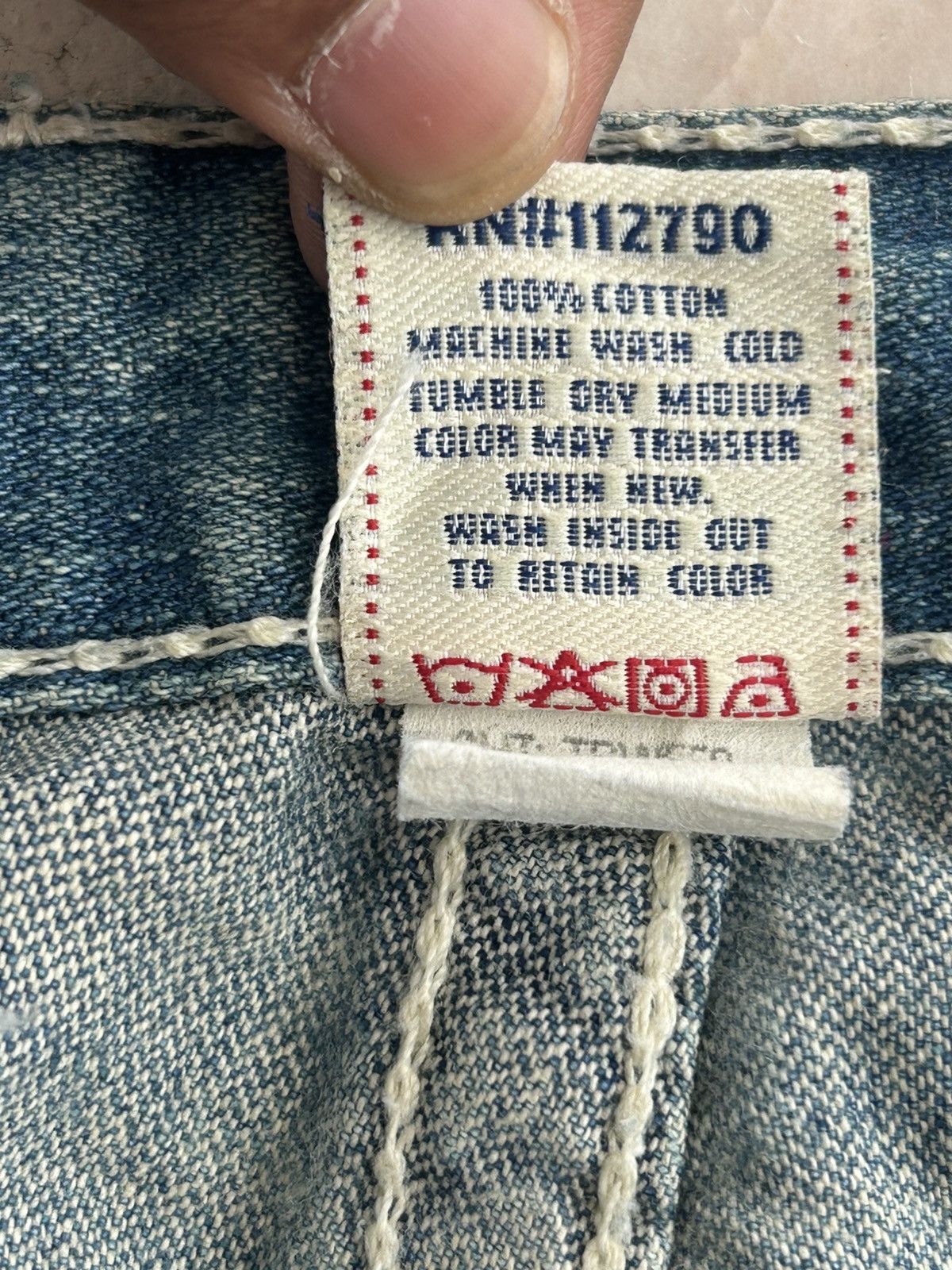 True Religion True Religion Distress Vintage Denim USA Size 28" / US 6 / IT 42 - 12 Thumbnail