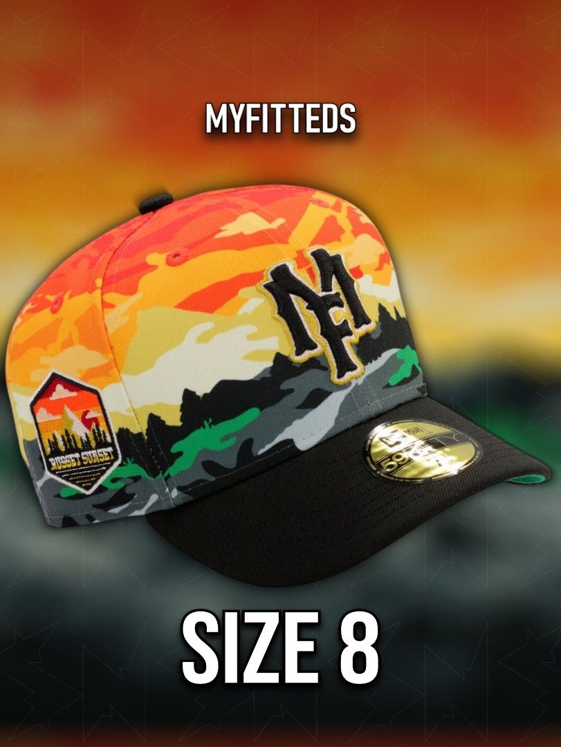 MyFitteds SIZE 8 MYFITTEDS X RUSSETSUNSET NEW ERA FITTED HAT Size ONE SIZE - 1 Thumbnail