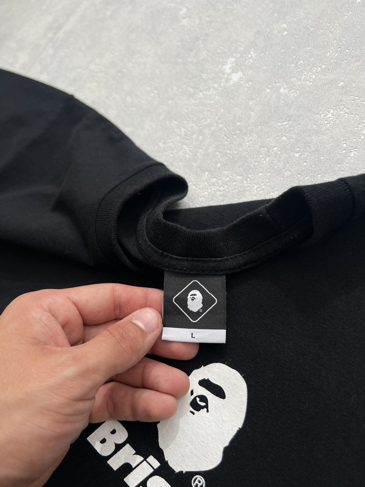 Bape × F.C.R.B A BATHING APE FC BRISTOL BAPE TEE RARE Size US L / EU 52-54 / 3 - 8 Thumbnail