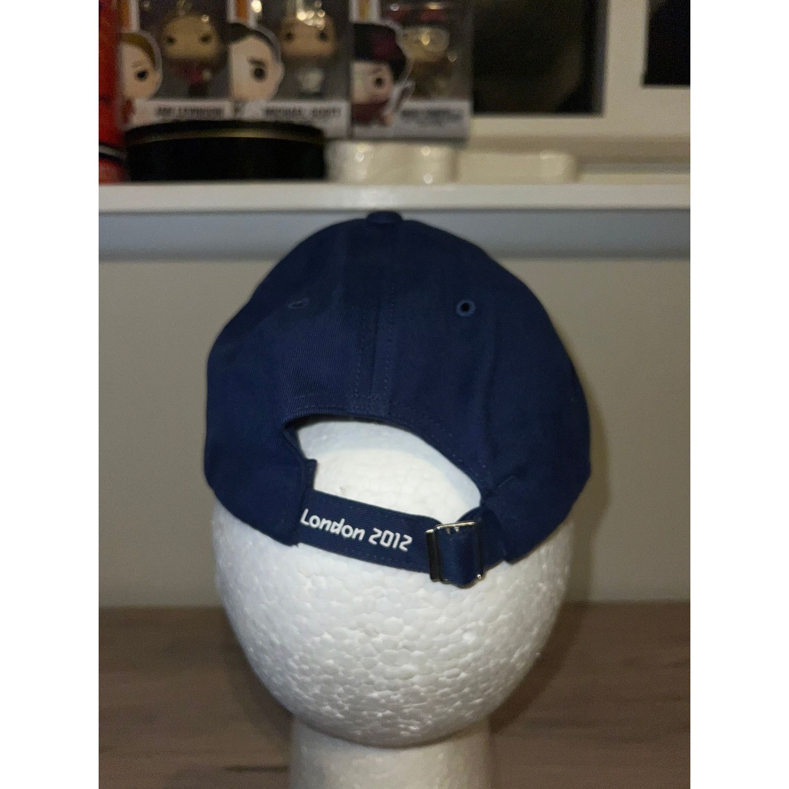 USA Olympics 2012 Olympics Hat London Olympic Logo Blue Cap Headwear OS Size ONE SIZE - 4 Thumbnail