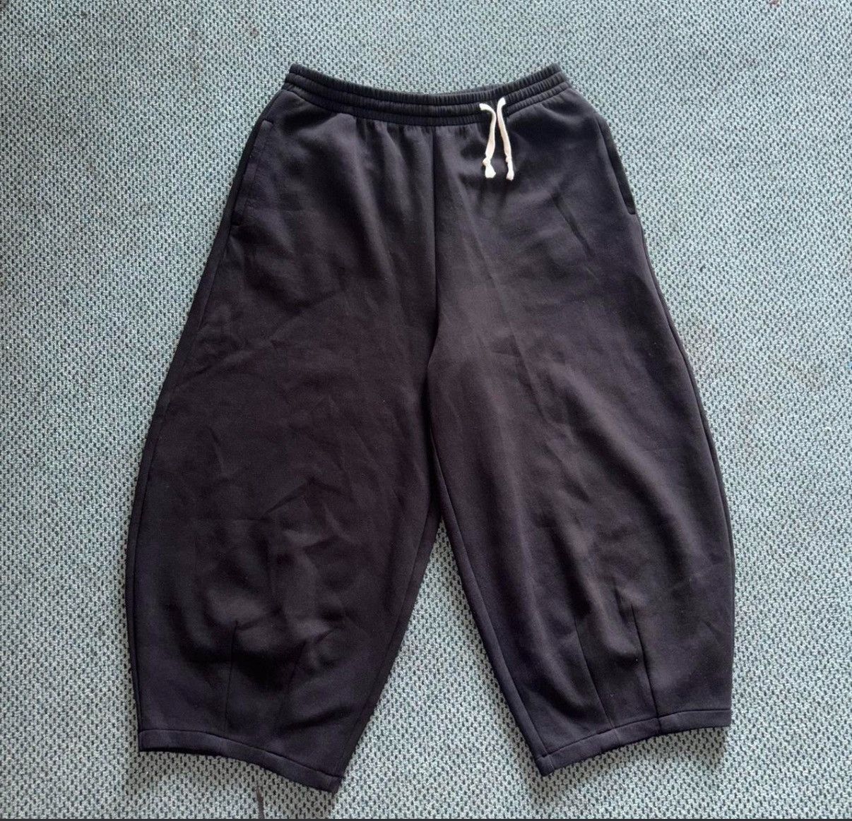 Acne Studios Iongaf sweaty baggy black sweatpants Size US 32 / EU 48 - 1 Thumbnail