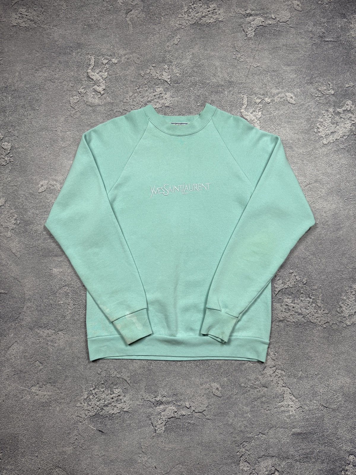 Yves Saint Laurent Yves Saint Laurent Bootleg YSL Sweatshirt Long Sleeve Size US S / EU 44-46 / 1 - 1 Thumbnail
