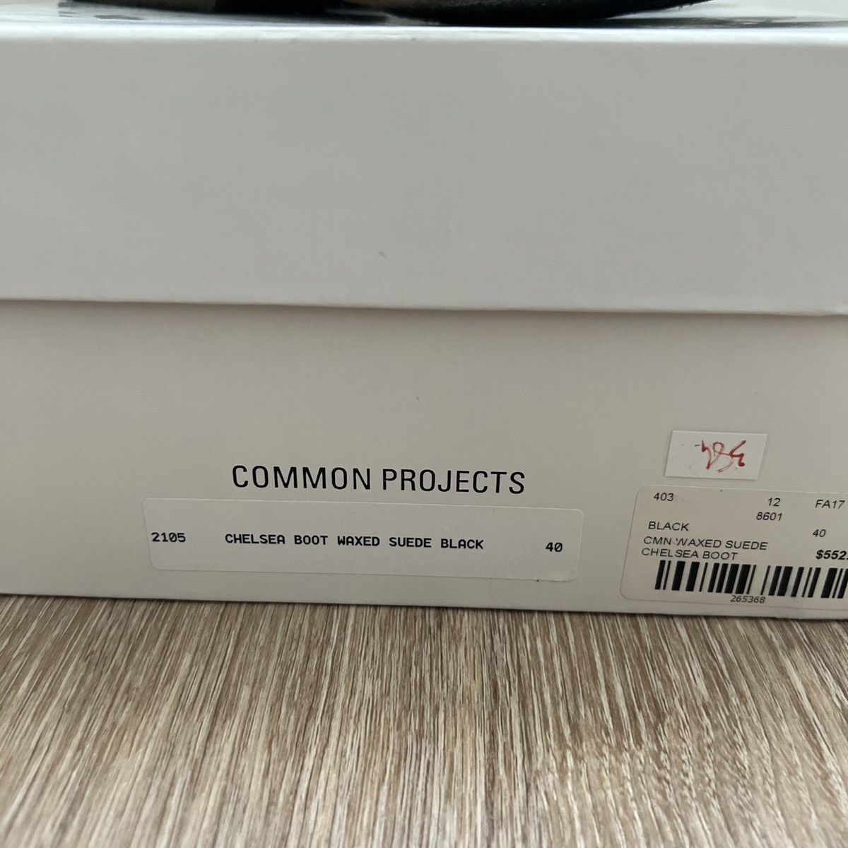 Common Projects Common Projects Chelsea Boot Black Suede Sz 40 Size US 8.5 / EU 41-42 - 9 Thumbnail