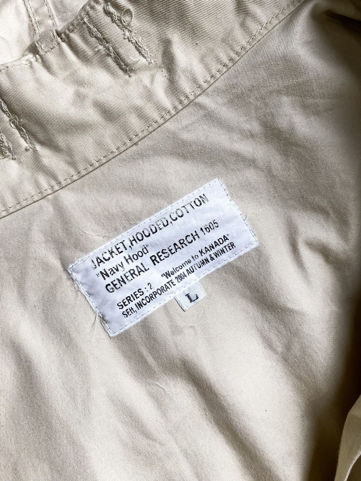 General Research General Research Navy Hood 1605 Arabic Parka Jacket Size US L / EU 52-54 / 3 - 4 Thumbnail