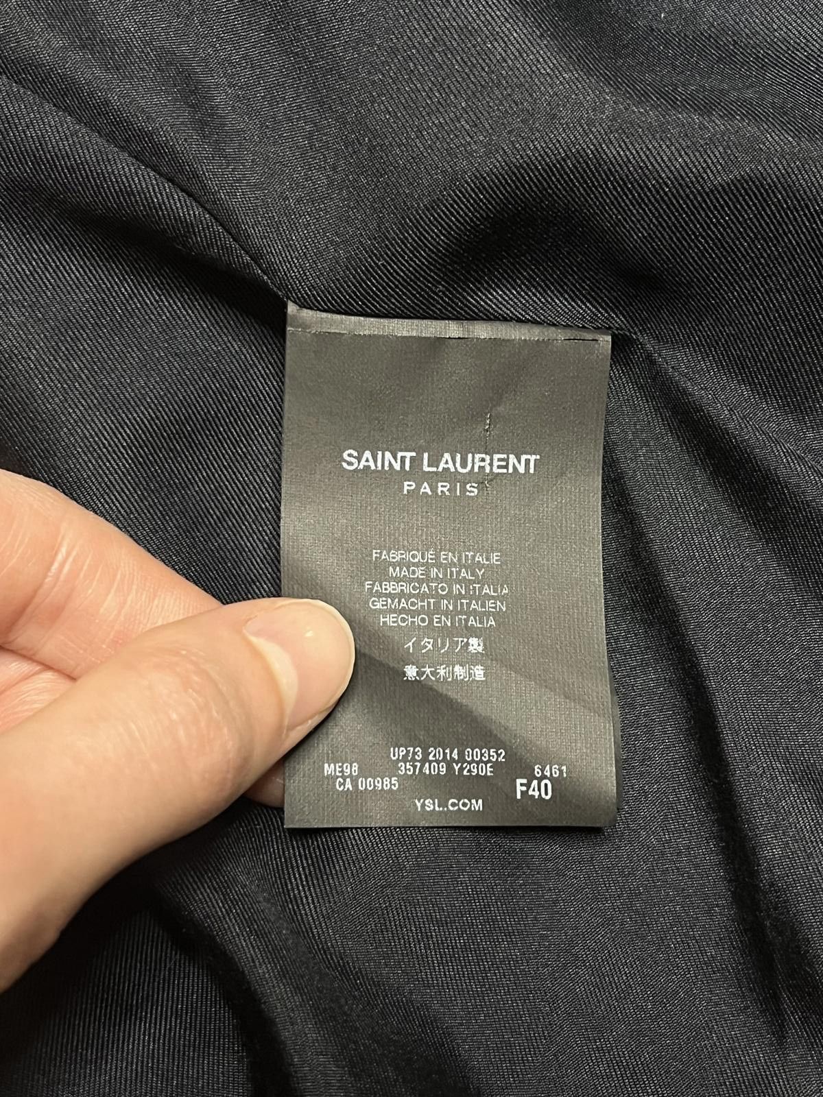 Saint Laurent Paris Saint Laurent FW14 wool Tartan Cropped Blazer Hedi Slimane Size M / US 6-8 / IT 42-44 - 7 Thumbnail