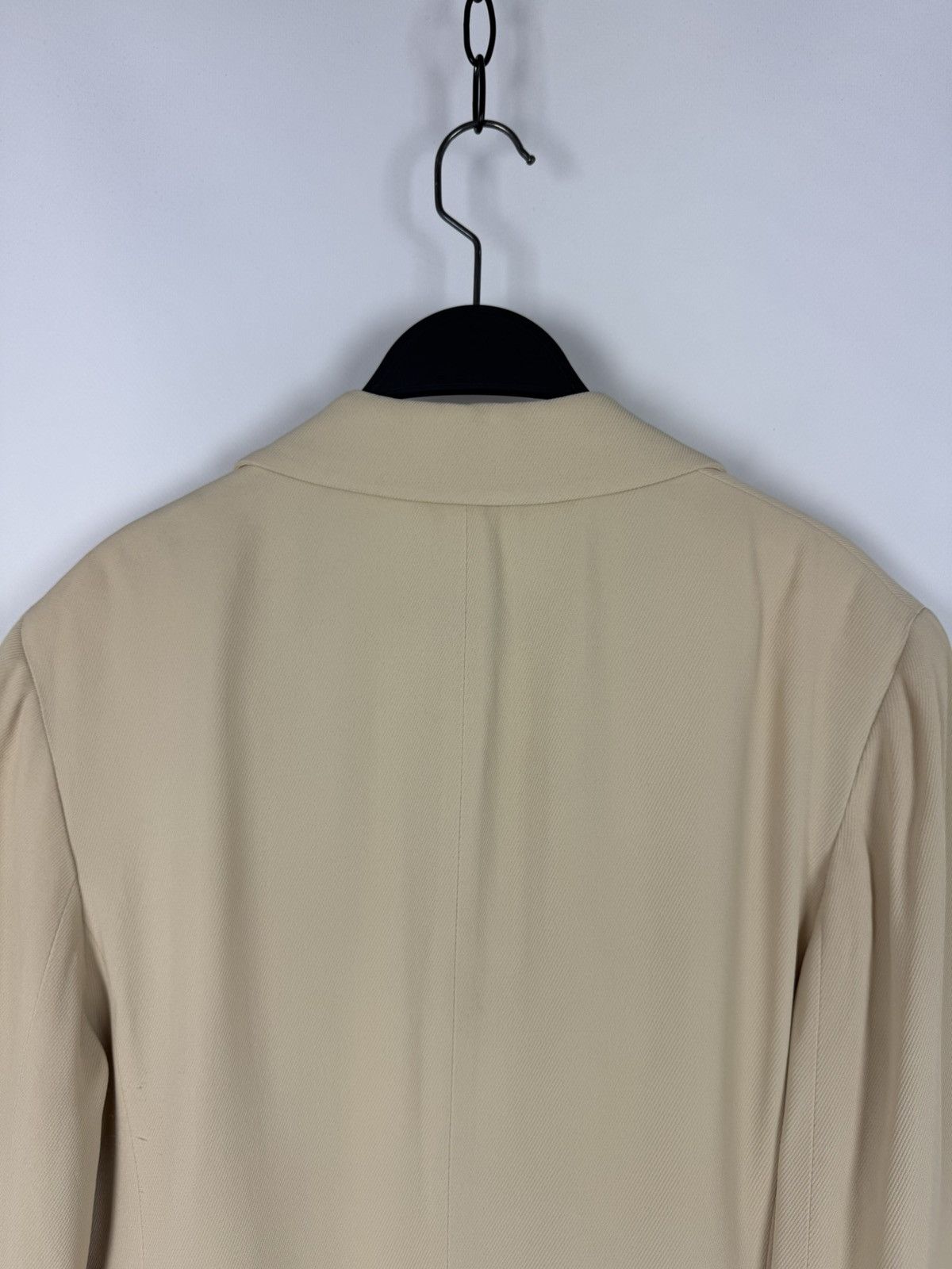 Max Mara Max Mara Ivory Women’s Light Coat Size XL / US 12-14 / IT 48-50 - 16 Thumbnail