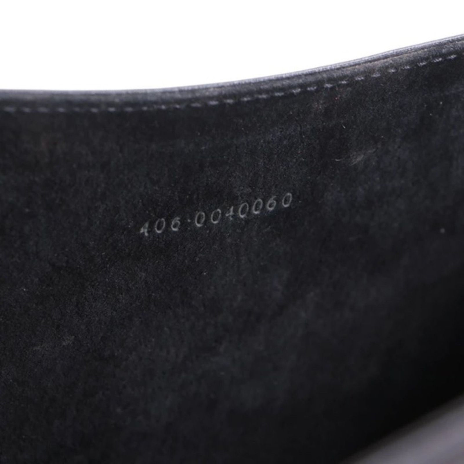 Gucci GUCCI Vintage Black Leather Clutch Convertible Crossbody Size ONE SIZE - 10 Thumbnail