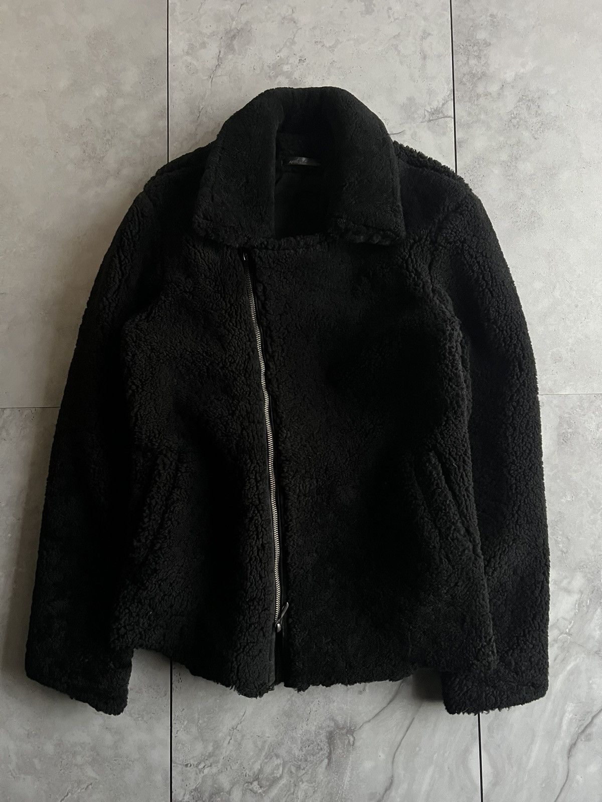 14th Addiction 14th Addiction Boa Fur Leather Jacket Size US S / EU 44-46 / 1 - 1 Thumbnail