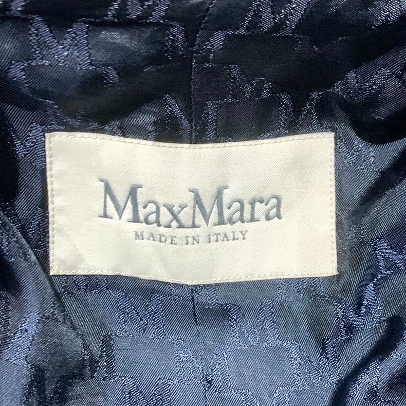 Max Mara Max Mara 101801 Hot lapel double-breasted woolen coat Size L / US 10 / IT 46 - 5 Thumbnail