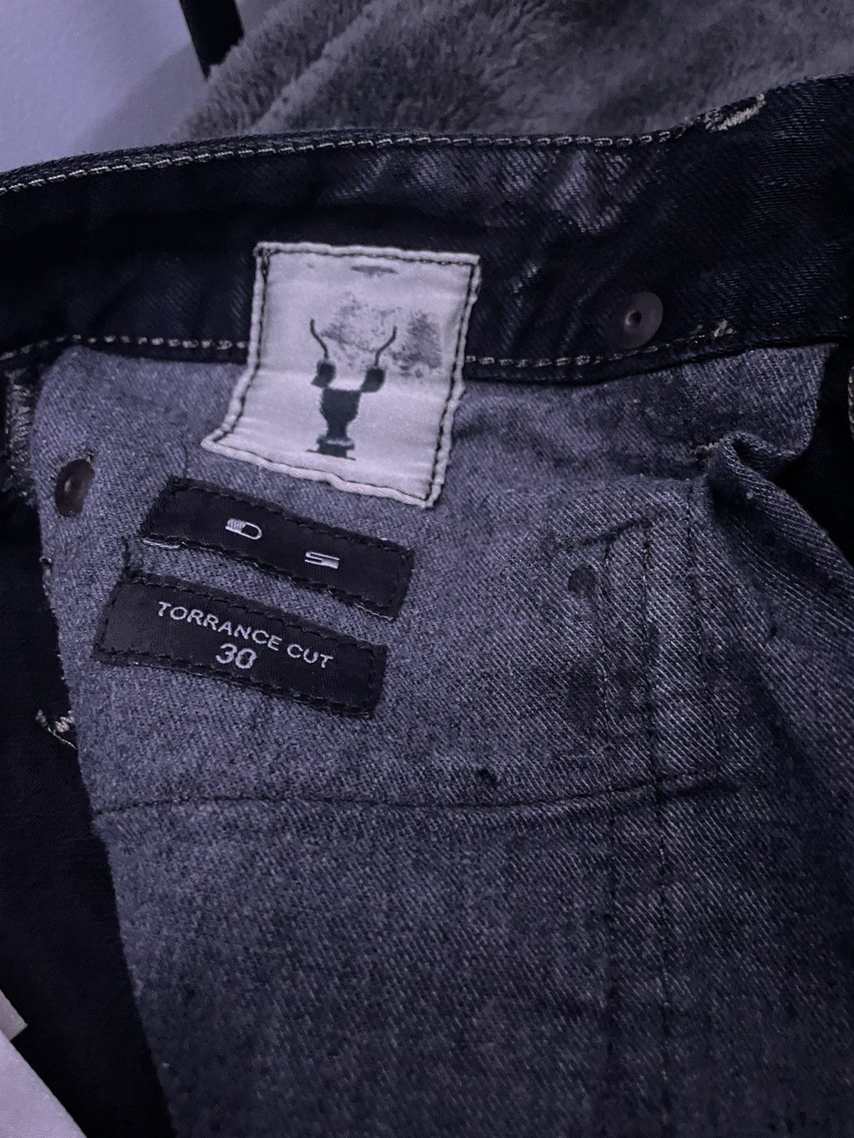 Rick Owens Rick Owen’s waxed denim Size US 30 / EU 46 - 4 Thumbnail