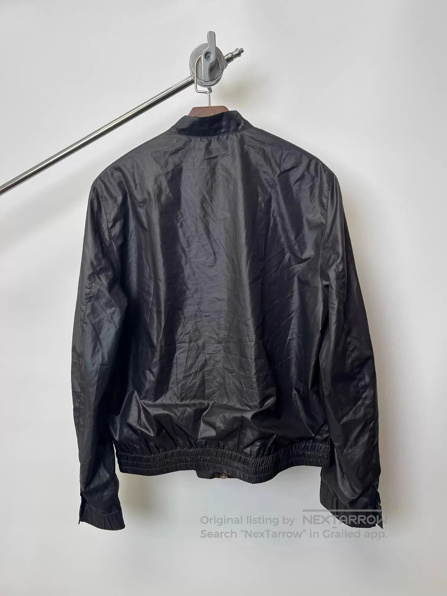 Raf Simons Black Zip-Front Bomber Jacket Size M. Size US M / EU 48-50 / 2 - 5 Thumbnail