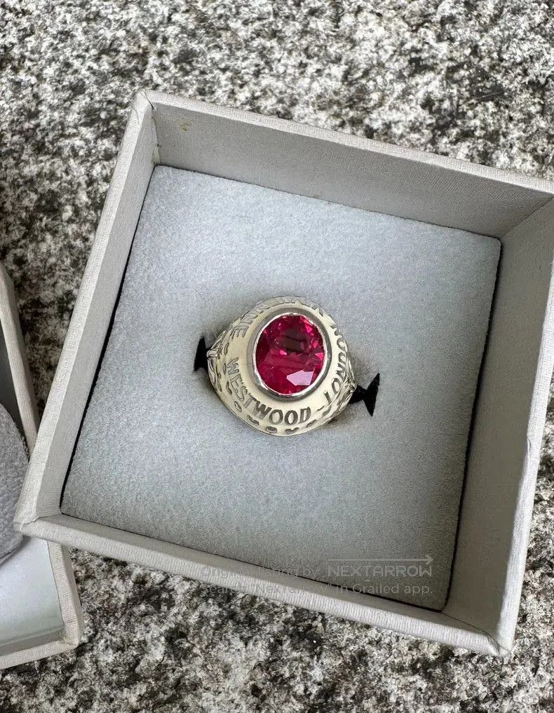 Vivienne Westwood Ruby Vintage Ring .