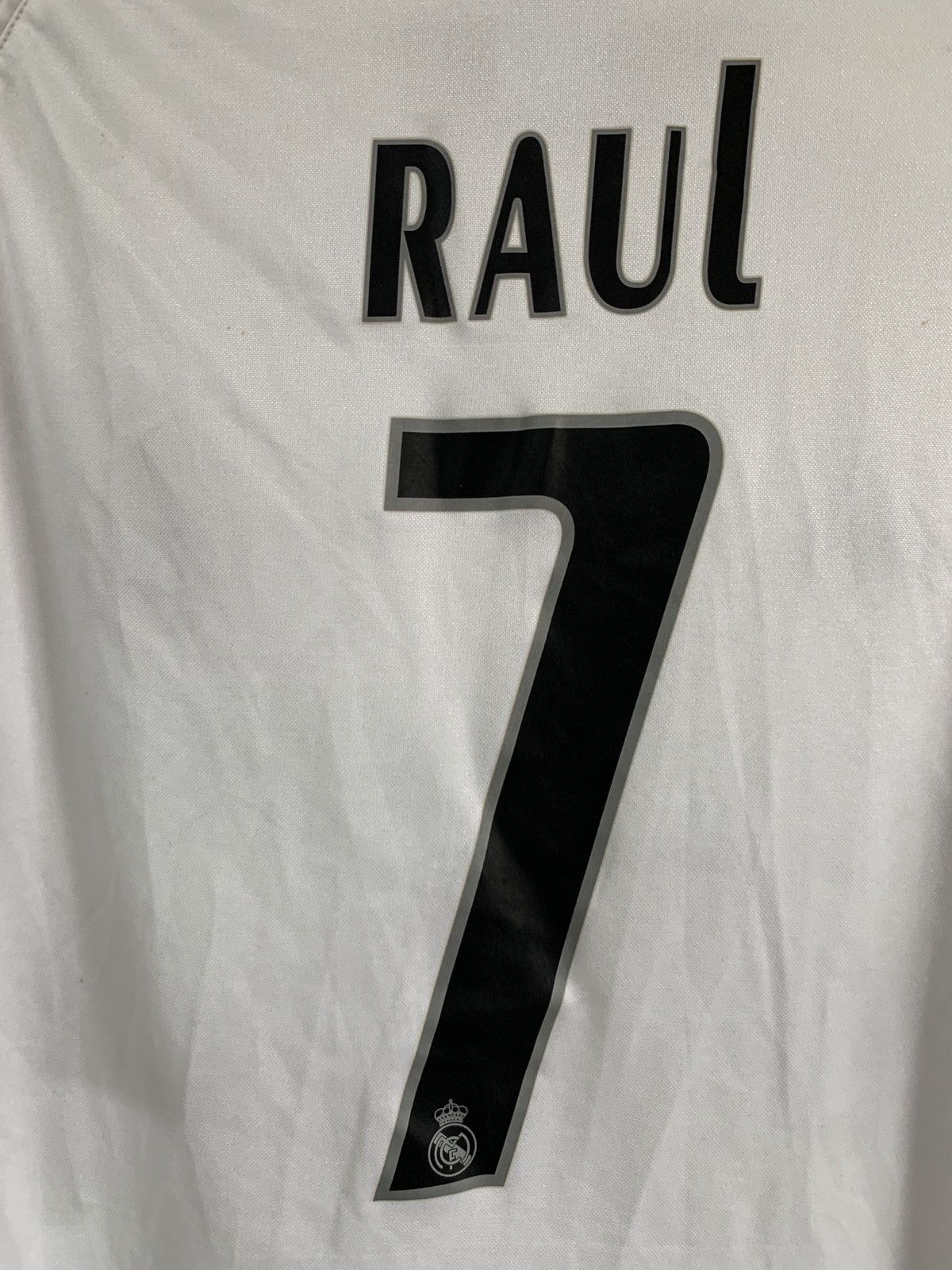 Adidas Real Madrid 2005 Football Shirt Adidas Vintage Soccer RAUL Size US XL / EU 56 / 4 - 9 Thumbnail