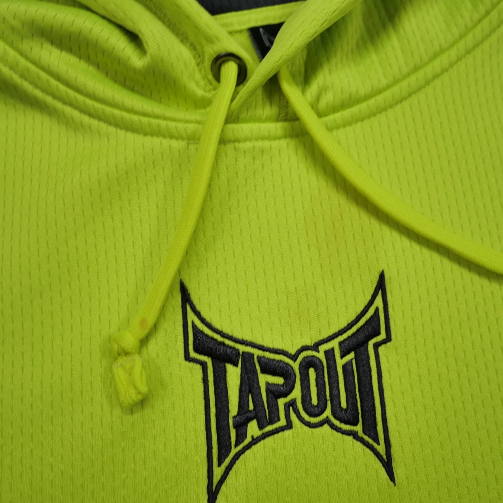 Tapout Tapout Hoodie Mens Large Neon Yellow Pullover Adult Size US L / EU 52-54 / 3 - 4 Thumbnail