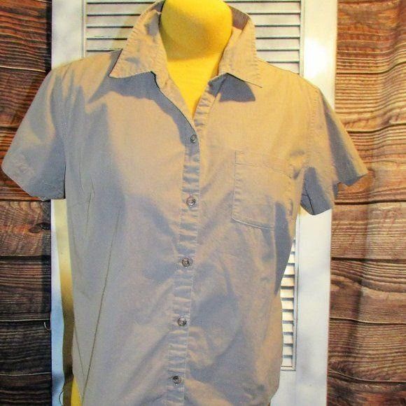 Columbia Columbia XL Petite Tan Camp Shirt Size XL / US 12-14 / IT 48-50 - 5 Thumbnail