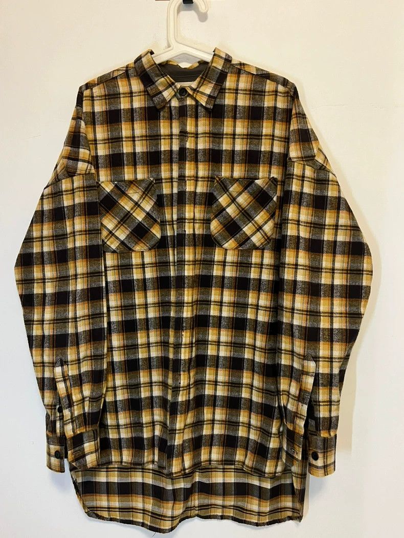 Fear of God Fear of God Season 4 yellow plaid shirt Size US M / EU 48-50 / 2 - 2 Thumbnail