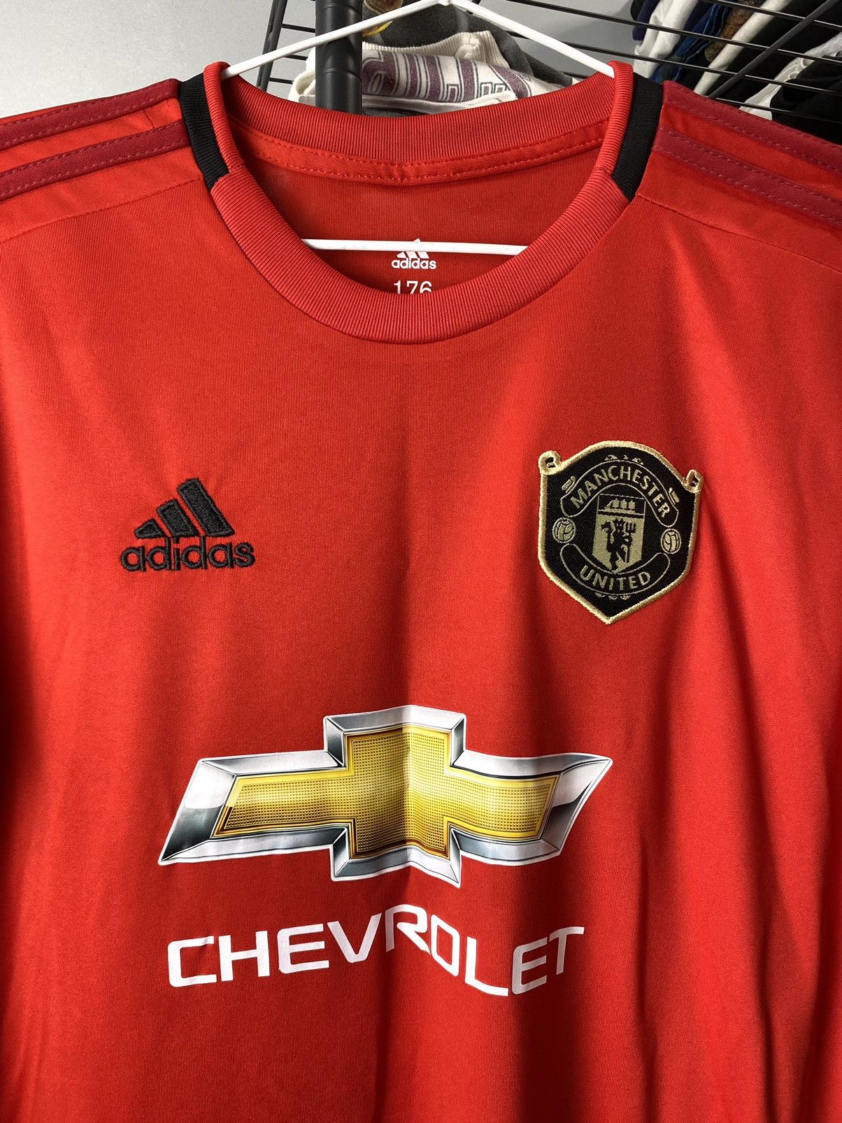 Adidas Adidas Manchester United Soccer Jersey Tee Size US S / EU 44-46 / 1 - 3 Thumbnail