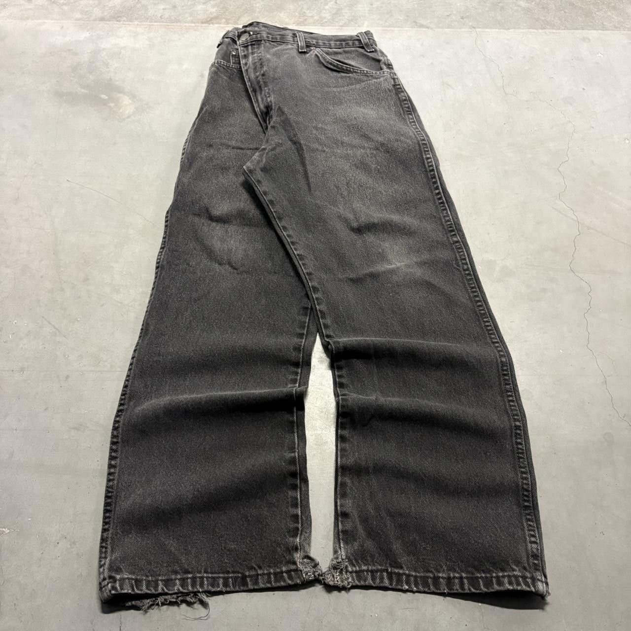 Dickies Crazy Vintage Y2K/2000s Super Baggy Wideleg Dickies Black Skater Style Denim Jeans! Size US 38 / EU 54 - 2 Thumbnail