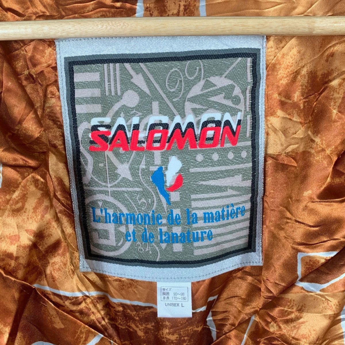 Salomon Vintage 90’s SALOMON FRANCE Ski Winter Heavy Jacket Size US L / EU 52-54 / 3 - 8 Thumbnail