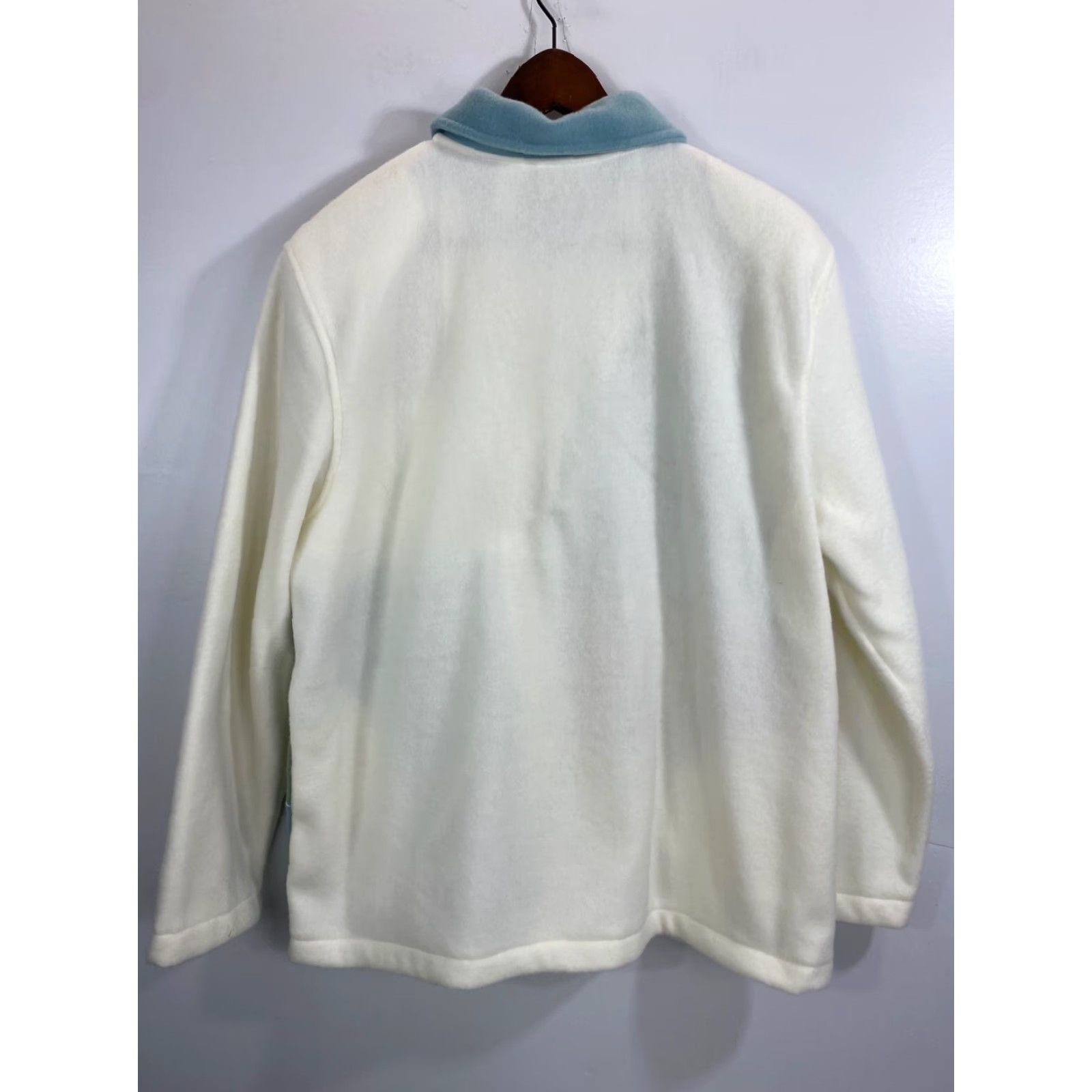 Vintage VINTAGE Alfred Dunner Button Up Fleece Jacket Long Sleeve Womens Size Medium #747 Size M / US 6-8 / IT 42-44 - 2 Thumbnail