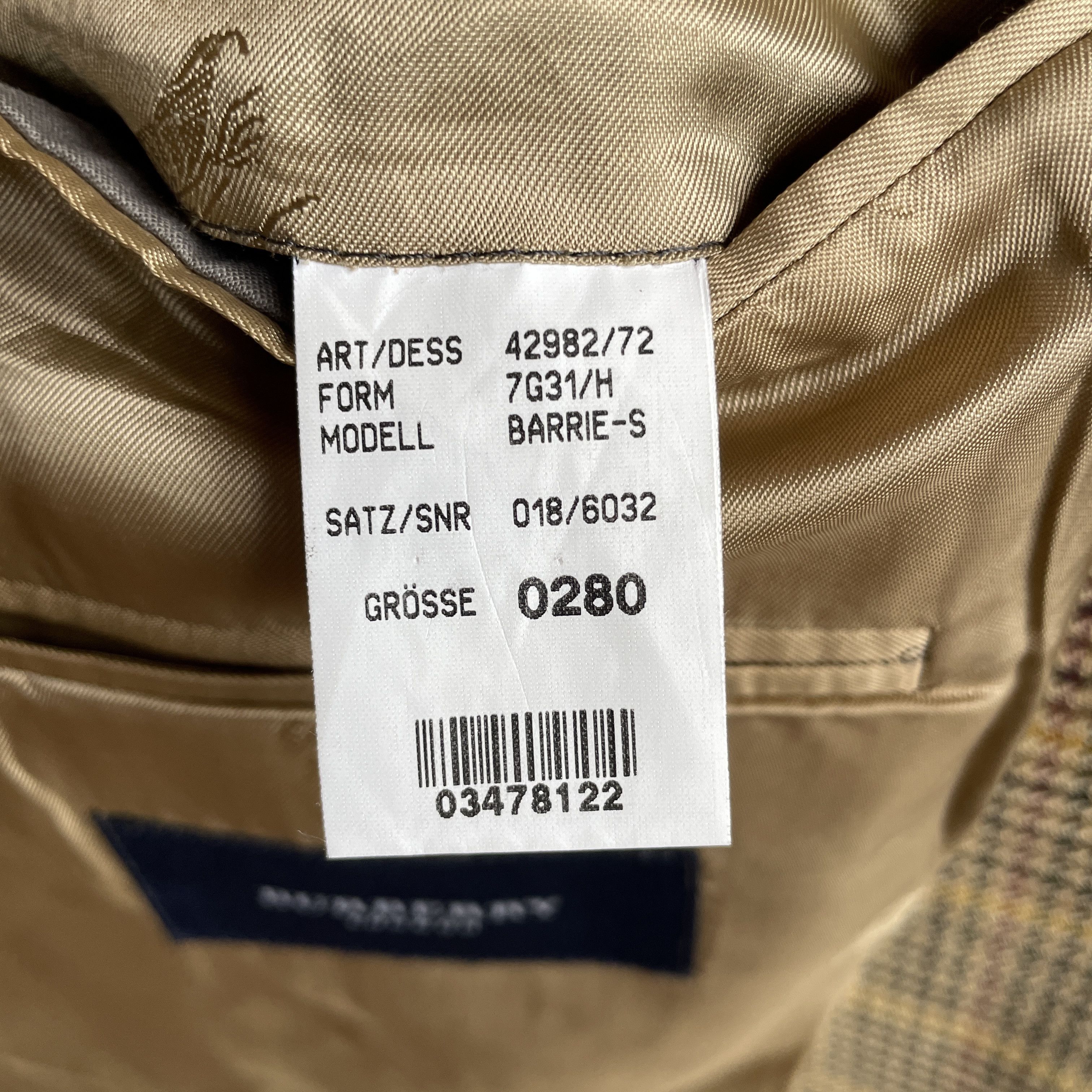 Burberry Burberry London Barrie-S Houndstooth Wool Sport Coat Size 46R - 12 Thumbnail