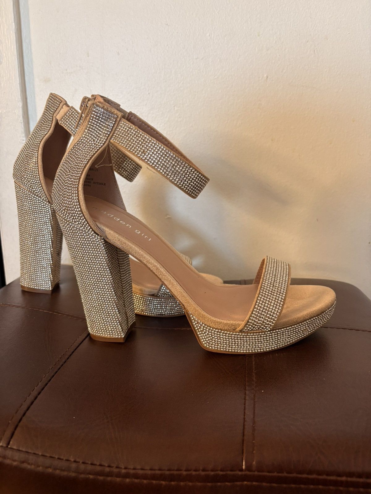 Other Madden Girl rhinestone sandals Size US 10 / IT 40 - 2 Thumbnail
