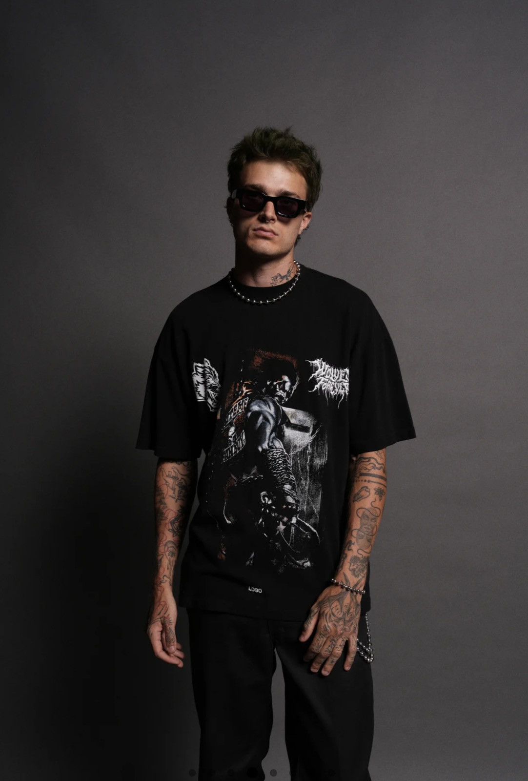 Darc Sport LOBO "PREMIUM" OVERSIZED TEE IN BLACK Size US M / EU 48-50 / 2 - 3 Thumbnail