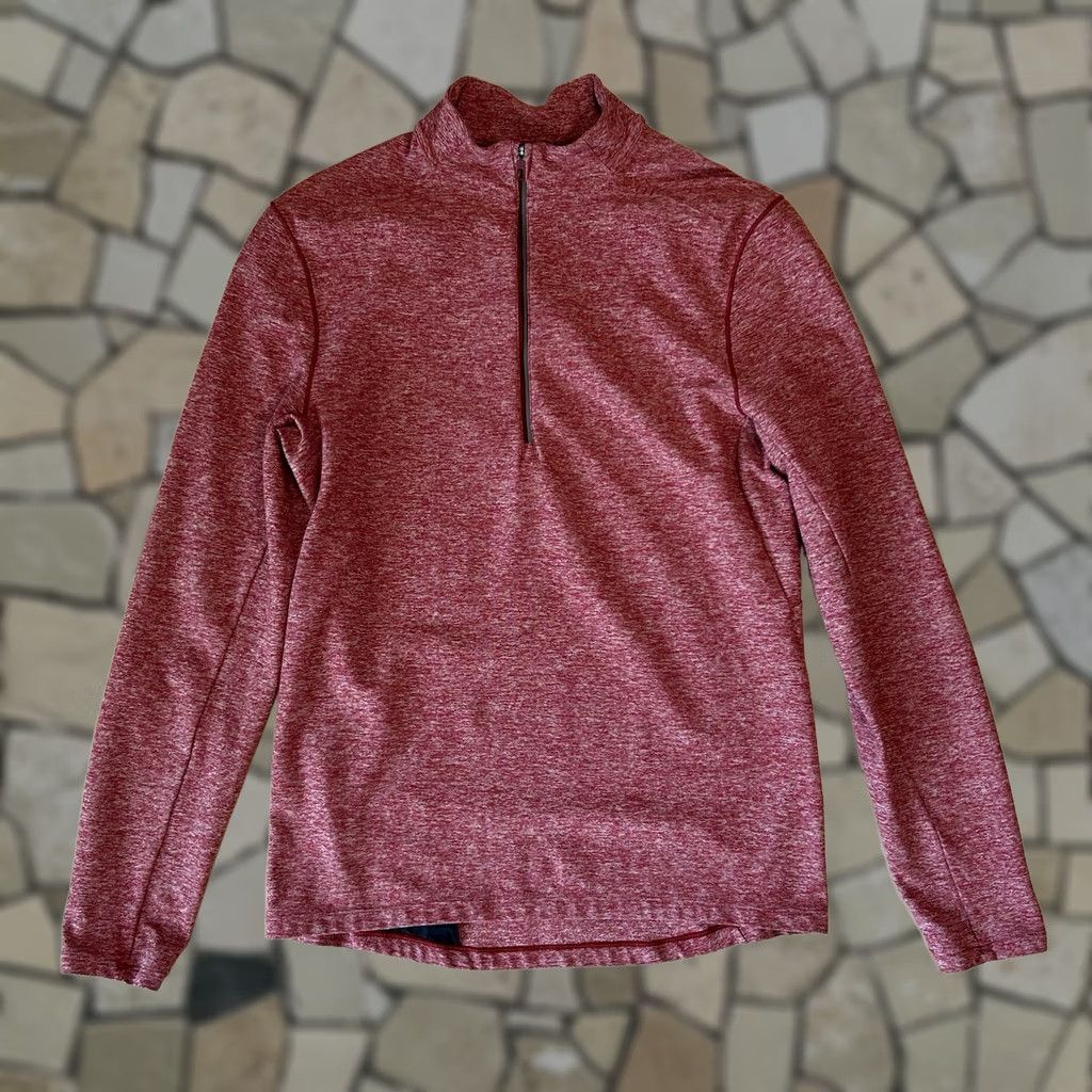 Lululemon Lululemon Surge Warm 1/2 Zip Pullover Red Long Sleeve Men’s Small Size US S / EU 44-46 / 1 - 1 Thumbnail