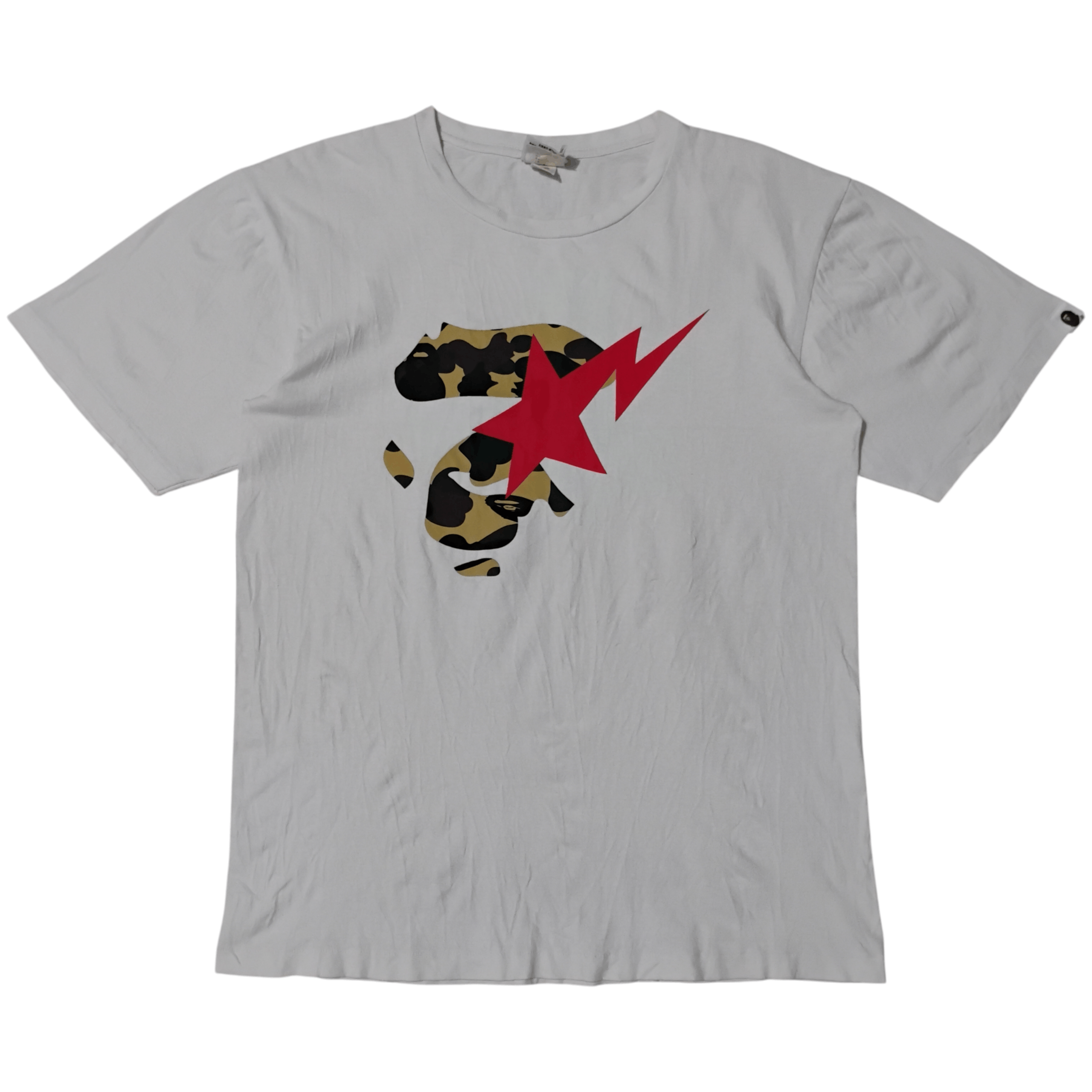 Bape Bape 1st Camo Ape Face Sta T Shirt Size US L / EU 52-54 / 3 - 1 Thumbnail