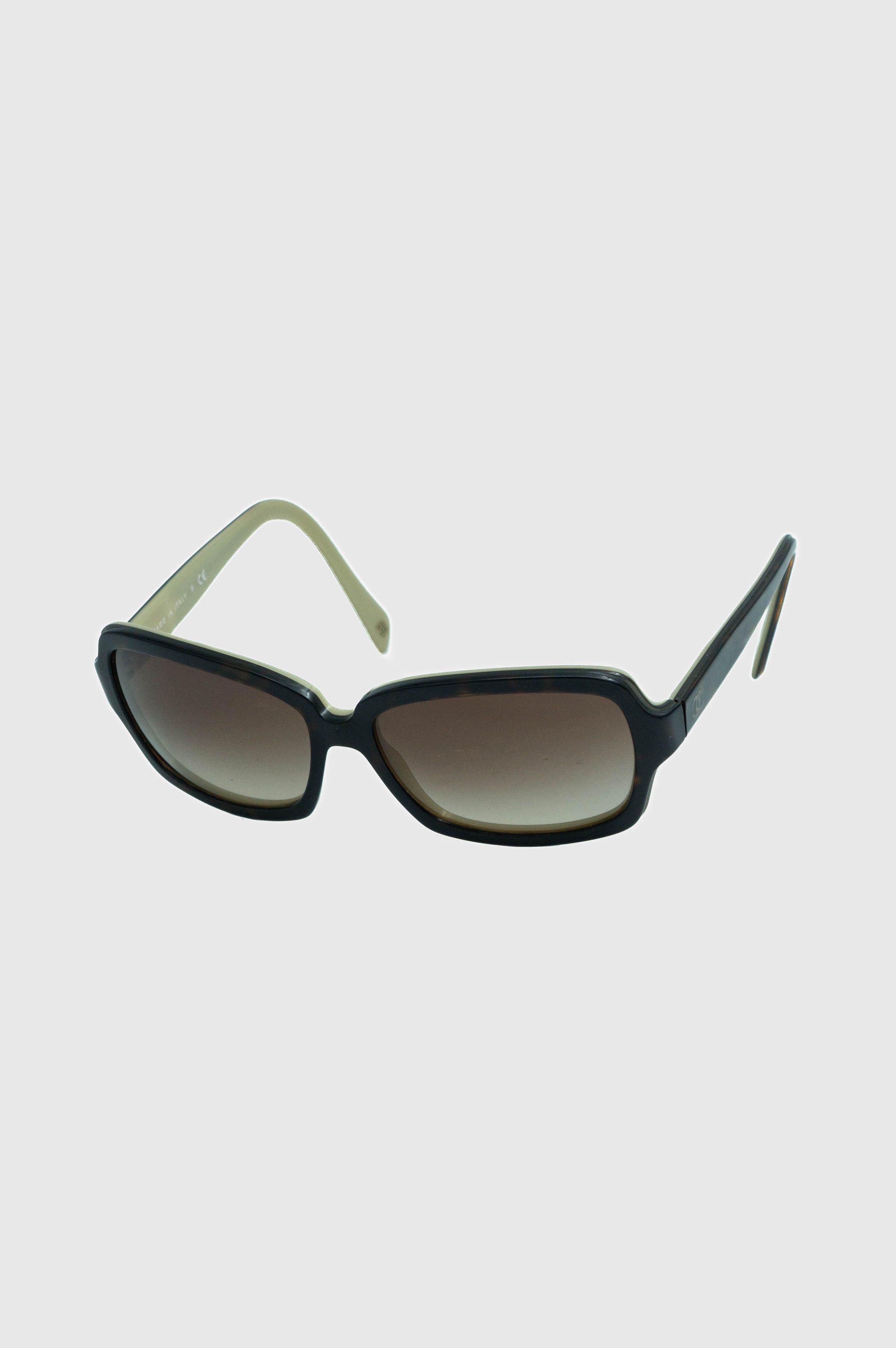 image of Chanel 5143 Cc Logo Tortoise Brown Sunglasses Vintage 00S, Women's