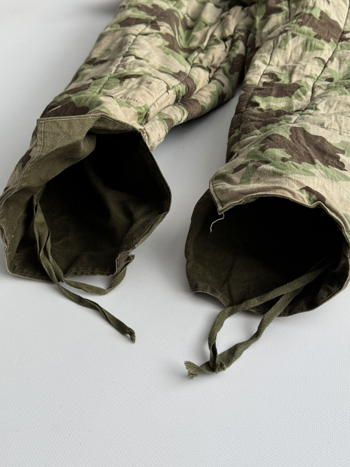 Vintage 1950s Czechoslovakian Air Force Mracky Camo Reversible Pants Size US 32 / EU 48 - 10 Thumbnail